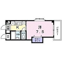 サンセールＫ 201 ｜ 宮崎県宮崎市恒久1丁目（賃貸アパート1K・2階・25.16㎡） その2