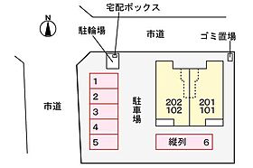 ミニョン桜　III 202 ｜ 宮崎県宮崎市学園木花台桜2丁目（賃貸アパート2LDK・2階・58.60㎡） その4