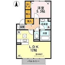 セゾン輝 103 ｜ 宮崎県宮崎市大字本郷北方（賃貸アパート1LDK・1階・45.12㎡） その2