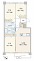 若葉台団地1-2号棟2階1,780万円