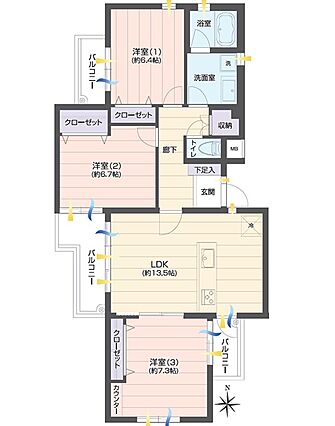 【間取り】