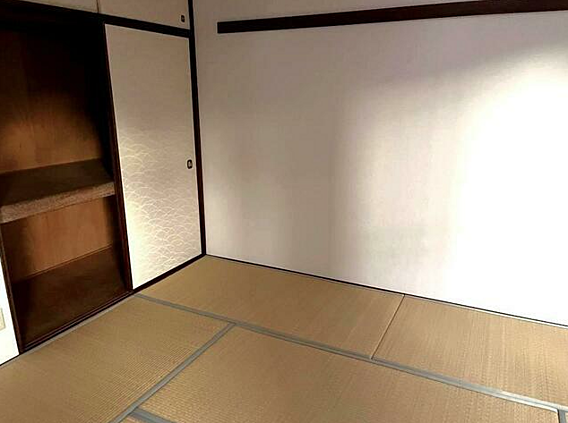 和室は畳表替え...