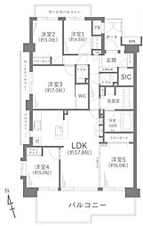 間取図画像 3LDK