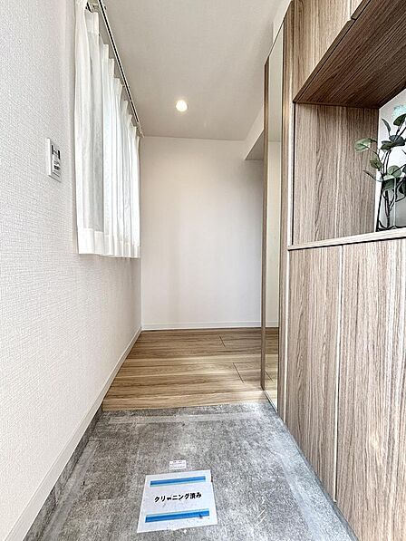 ◎シューズボックス付きで玄関まわりがすっきり整います