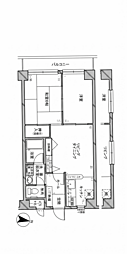 MAC白楽コート 2LDKの間取図画像