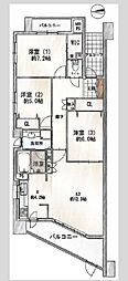 ライオンズステージ横濱グランガレリア 3SLKの間取図画像