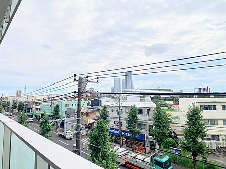 ◎バルコニーからの眺望♪見晴らし良好です♪