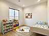 子供部屋：◎納戸5帖は子供部屋としてもいいですね♪家具の配置などはご参考にしてください♪（家具CG加工）