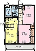 1階 / 2LDK / 50.4㎡