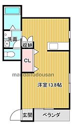 ラパン郡元 1階/D-101