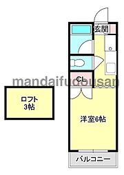 メイプルコート一万城 1階