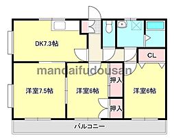 フローリッシュ祝吉 2階