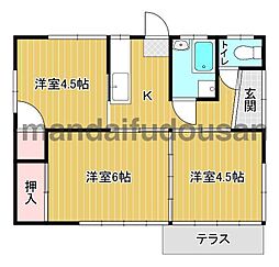 コスモスハウス（早水町）3K
