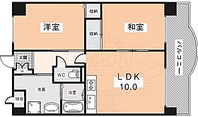 奈良県生駒郡安堵町大字東安堵（賃貸マンション2LDK・7階・55.25㎡） その2