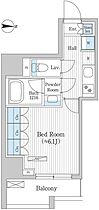 グレイスリヴィエール東京八丁堀  ｜ 東京都中央区湊1丁目（賃貸マンション1K・4階・25.19㎡） その2