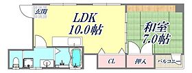 筒井町貸家  ｜ 兵庫県神戸市中央区筒井町3丁目（賃貸マンション1LDK・3階・54.00㎡） その2