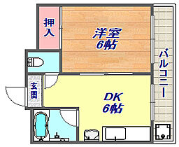 メゾン琵琶  ｜ 兵庫県神戸市灘区琵琶町1丁目10-9（賃貸マンション1DK・3階・26.91㎡） その2