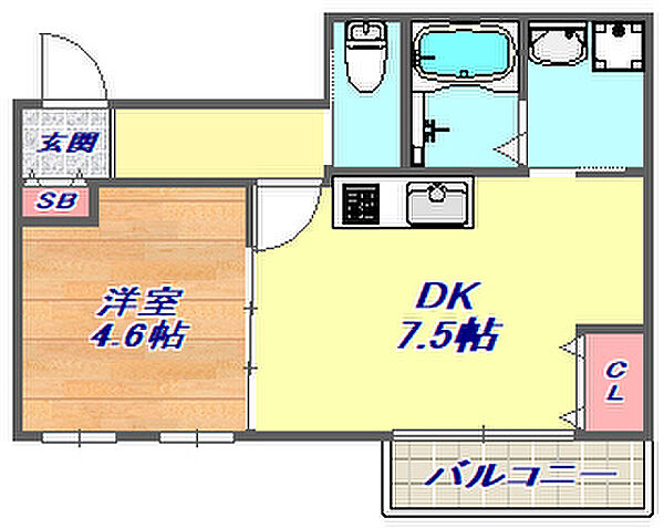 ヘリテイジ本山 201｜兵庫県神戸市東灘区本山中町4丁目(賃貸マンション1DK・2階・33.26㎡)の写真 その2