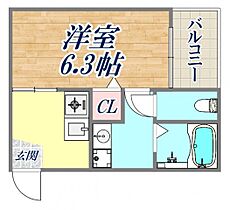 ハピネス中山手  ｜ 兵庫県神戸市中央区中山手通8丁目5-10（賃貸アパート1K・1階・24.15㎡） その2