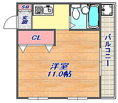 ラフレシア岡本  ｜ 兵庫県神戸市東灘区岡本3丁目12-17（賃貸マンション1K・3階・23.00㎡） その2