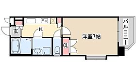 プラザセイシェル  ｜ 兵庫県神戸市兵庫区塚本通6丁目（賃貸マンション1K・7階・24.02㎡） その2