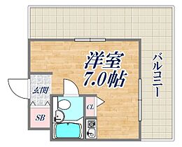 ライオンズマンション神戸花隈  ｜ 兵庫県神戸市中央区花隈町（賃貸マンション1R・5階・23.40㎡） その2