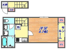 Ｌｕｔａｎ北町  ｜ 兵庫県神戸市東灘区魚崎北町3丁目9-12（賃貸アパート1K・2階・36.14㎡） その2