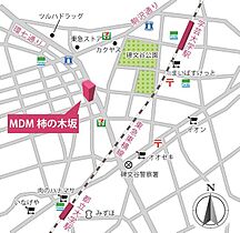 ＭＤＭ柿の木坂 305 ｜ 東京都目黒区柿の木坂2丁目4-17（賃貸マンション1LDK・2階・31.75㎡） その17