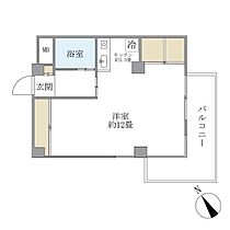 東京都目黒区東山1丁目（賃貸マンション1R・5階・34.72㎡） その2