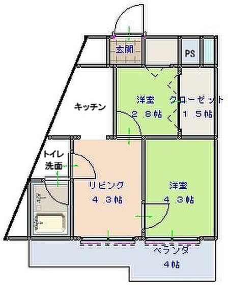 間取りです。