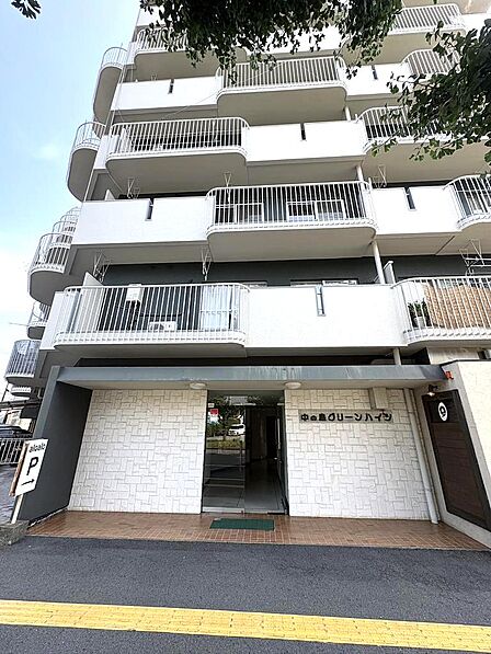 マンション入り口です。