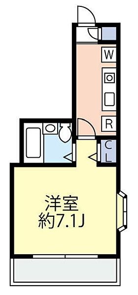 マイステージ立川 ｜東京都立川市錦町1丁目(賃貸マンション1K・4階・20.62㎡)の写真 その3