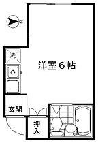 花井コーポ  ｜ 東京都国分寺市泉町1丁目（賃貸アパート1R・2階・16.11㎡） その2