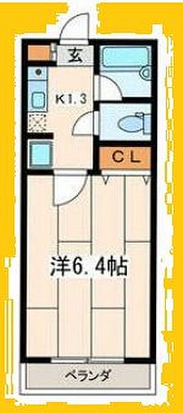 神奈川県横浜市磯子区杉田３丁目(賃貸マンション1K・2階・19.02㎡)の写真 その2