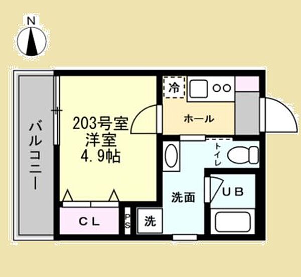 神奈川県横浜市磯子区東町(賃貸アパート1K・2階・20.00㎡)の写真 その2