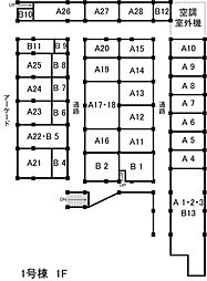 ABCセンター東棟の間取図画像