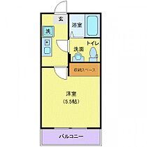 レジデンスウエスト淵野辺 203 ｜ 神奈川県相模原市中央区共和1丁目1-12（賃貸アパート1K・2階・18.29㎡） その2