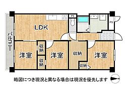 間取図画像 3LDK