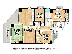 ハイム逆瀬川21 4LDKの間取図画像
