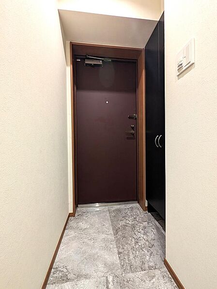 ▼すっきりとした玄関