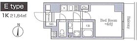 レジディア南品川  ｜ 東京都品川区南品川3丁目6-53（賃貸マンション1K・4階・21.84㎡） その2