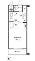 東京都大田区蒲田4丁目20-9（賃貸マンション1R・6階・24.00㎡） その2