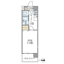 東京都港区芝3丁目（賃貸マンション1K・11階・24.56㎡） その2