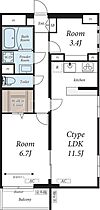 東京都大田区新蒲田3丁目（賃貸マンション2LDK・1階・52.16㎡） その2