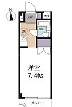 東京都大田区仲六郷2丁目34-1（賃貸マンション1R・1階・20.25㎡） その2