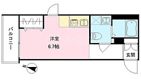 東京都大田区池上7丁目（賃貸マンション1R・3階・20.72㎡） その2