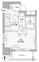 東京都港区南麻布4丁目（賃貸マンション1DK・8階・24.40㎡） その2