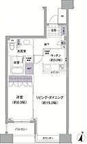 東京都品川区上大崎2丁目10-11（賃貸マンション1LDK・1階・58.74㎡） その2