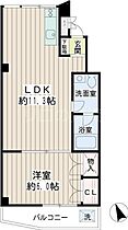 東京都大田区田園調布本町（賃貸マンション1LDK・3階・42.46㎡） その2