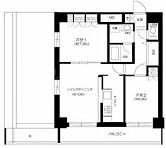 東京都大田区西六郷2丁目58-6（賃貸マンション2LDK・4階・64.41㎡） その2